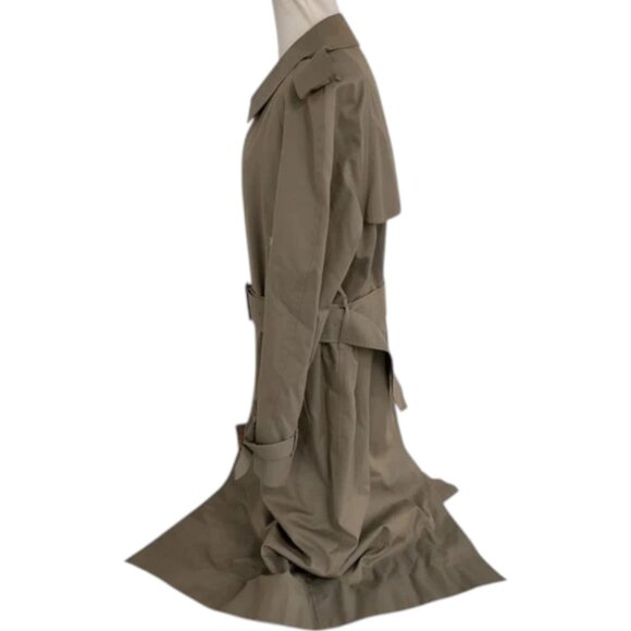 940196BT (L2) Burberry Coats Beige Cotton - Picture 3 of 10